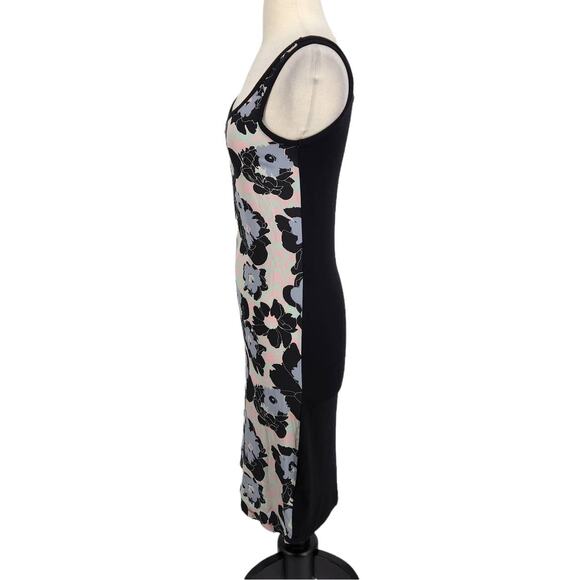 Sonia Rykiel Silk & Jersey Floral Tank Dress - Picture 3 of 5